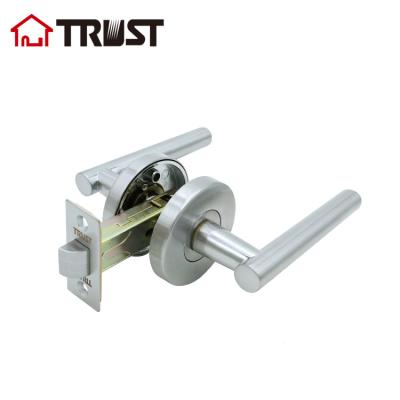 China Privacy TRUST ZH027-PS-SC Door Lever High Security Passage Zinc Alloy Door Lock for sale