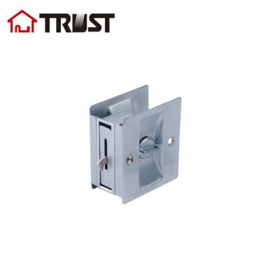 China BK TRUST SD04-SC-BK Brass Sliding Door Lock For Privacy Function for sale