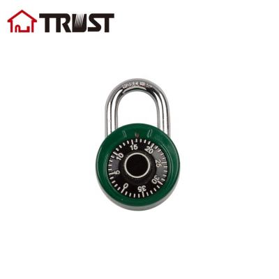 China TRUST PL07 Aluminum Dial Combination Aluminum Padlock for sale