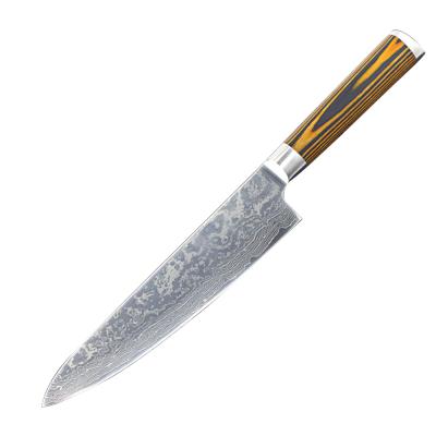 China QP Handle Germany Knife Demascus Chef Knife Wood Stocked KD00508A 8 Inch Kitchen Knife for sale