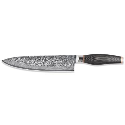 China Viable Wholesale GES062 Damascus Steel Chef Knife Manufacturers OEM/ODM Custom Knife Carbon Steel for sale