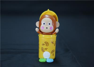 Cina Figurine di plastica della scimmia del contenitore di Candy, piccola dimensione di plastica del giocattolo della scimmia in vendita