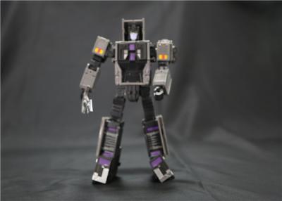 China Grey Color Transformer Robot Toy Have Sword For Adult Raise Manipulative Ability for sale