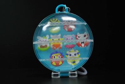 China Round Shape Plastic Toy Figures Transparent ABS Material For Student for sale