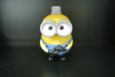 China Pirate Minions Shaped Cartoon Water Bottle , Cute Baby Shampoo Bottle  for sale