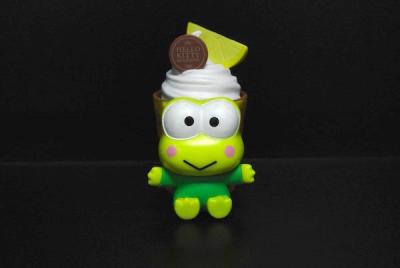 China Frog Ice-cream Cup Custom Plastic Toys 80 - 90 Degree Sale In Shop  For Children for sale