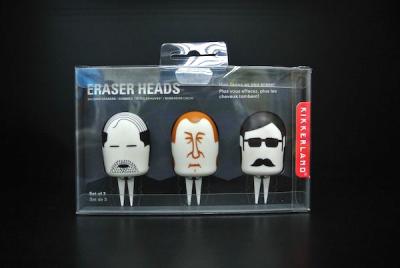 China Three Types Eraser Heads Speaker Toy For Promotion Gift / Collection for sale