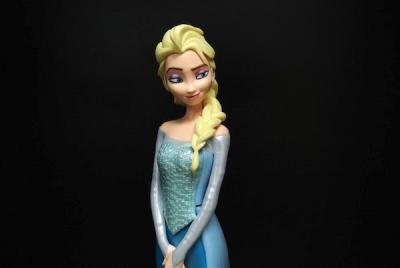 Cina Lo sciampo del fumetto delle figurine congelato Disney imbottiglia a 10 pollici per la decorazione in vendita