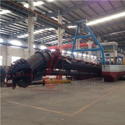 China Lake River Sea Hog Reservoir Waterway Best Selling Hydraulic Cutter Dismountable Suction Dredger For Sale for sale