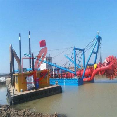 China Building Material Shops PLC Control 14 Inch Energy Saving River Sand Suction Dredger For Sale for sale