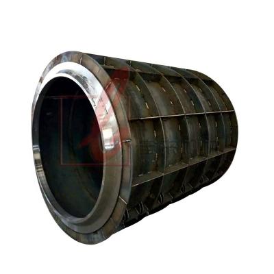 China concrete iron pipe mold for reinforced concrete pipe production for sale