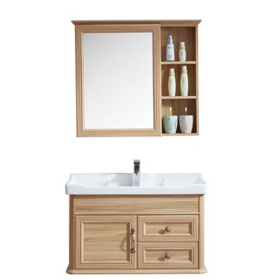 China 2021 New Design Modern Carbon Fiber Bathroom Vanity Waterproof Combo With Mirror Cabinet for sale