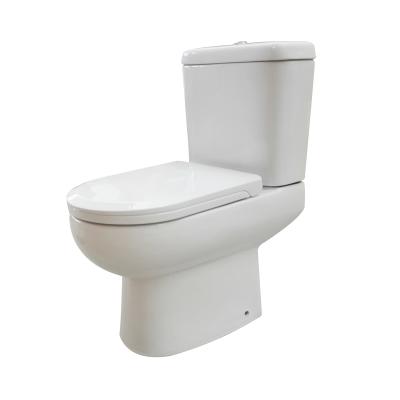 China Asia Popular Design Hot Selling Automatic Operation And Stock Item Bathroom Siphon Ceramic WC Toilet for sale