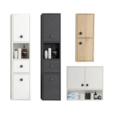 China Modern Small Bathroom Side Cabinets Bedroom Balcony Storage Cabinet for sale