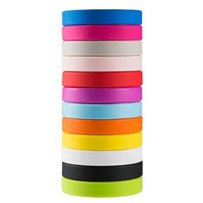 China Hot Selling Decoration Gifts Logo Silicone Wristband Eco-friendly Minimum Cheap Custom Made Wristband for sale