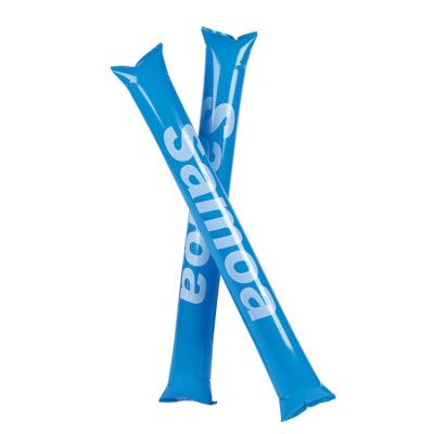 China Custom LOGO Printed Cheap Sports Events Inflatable LDPE Cheering Sticks, Thunder Stick for sale