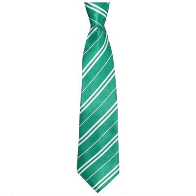 China Fashion Customize School Logo Necktie Neck Polyester Good Quality Ties for sale