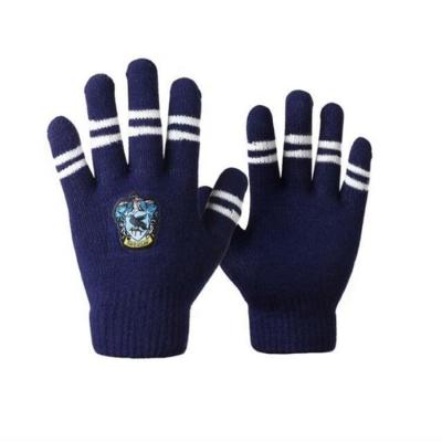 China Daily Life Best Selling Custom Made Men Women Winter Harry Potter Knitting Thick Acrylic Mittens for sale