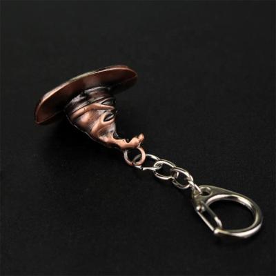 China Anti-lost/Promotional Gift/Decorative Metal Key Chain Harry Potter Hat Wholesale Magic Keychain for sale