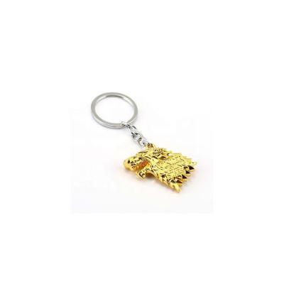 China Key Chain Game of Thrones Anti-lost/Promotional/Decorative Fast Delivery Metal Game of Thrones Magic Keychain for sale