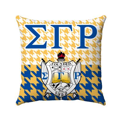 China Anti-pull new high quality custom made 16*16 inches double side printing Zeta Phi Beta 1920 pillow case cover, no insert for sale