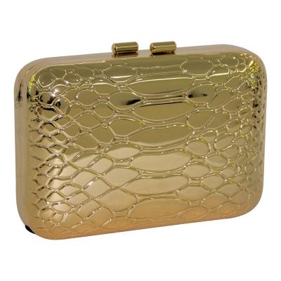 China Multi Coloured Gold Glitter Clutch Bag With Interlayer 16 * 14 * 9cm for sale