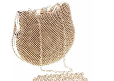 China Mini Size Fashion Women Mesh Evening Bags Cat Shape And Bow Closure for sale