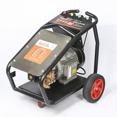 China Metal 5.5Kw 7.5Kw 10Kw 230 270 300 Bar 4000Psi Industrial High Pressure Car Washer Washer Machine for sale