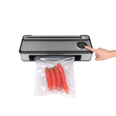 China Hotel Household Portable Automatic Kitchen Stainless Steel Vacuum Food Sealers Handheld Wrapping Machine Te koop