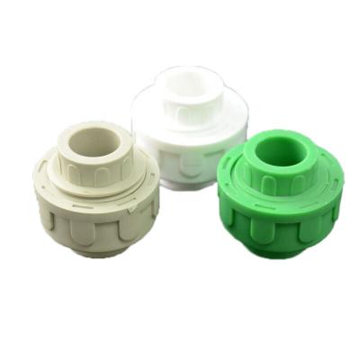 China PVC PPR xinniu plastic plumbing fittings Size20-463mm high quality PPR pipe and plastic fittings PPR union for sale