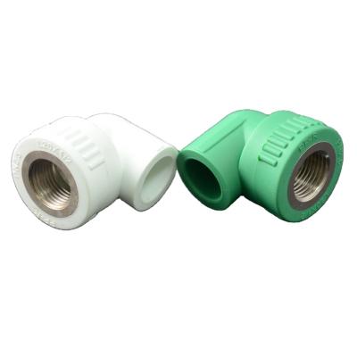 China More than 50 years of producing best pprc pipe fittings 90 degree ppr elbow for sale