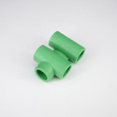 China PPR new design type ppr pipe fitting five-way green color ppr Al ppr professional special discount piping materials for home for sale