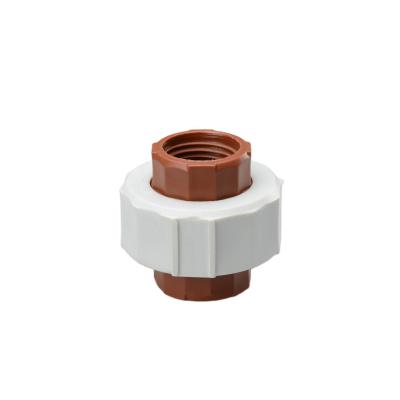 China Hot sale new water system bull fittings pph thread fit female all plastic union for sale