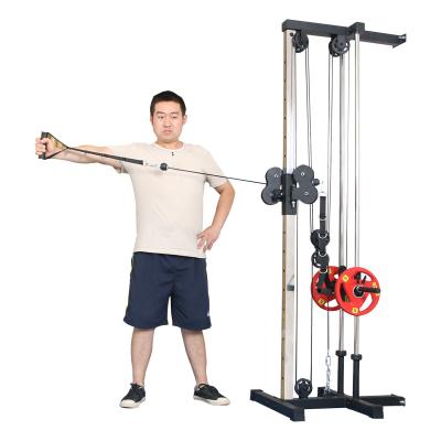 China New Universal Hot Sale Fitness Gym Equipment Home Lat Pull Down Machine Wall Mount Cable Multifunctional Station for sale