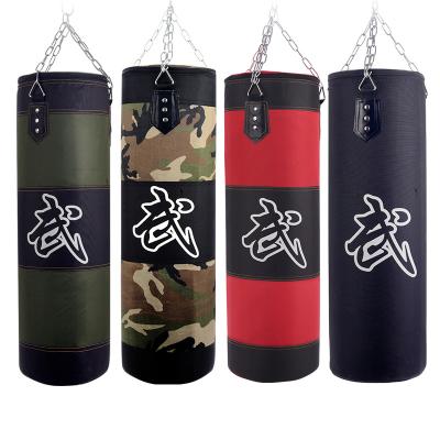 China NEW Professional Gym Punching Bag Set Kick Fight Sandbag Muay Thai Hanging Empty-Heavy Punching Bag for sale