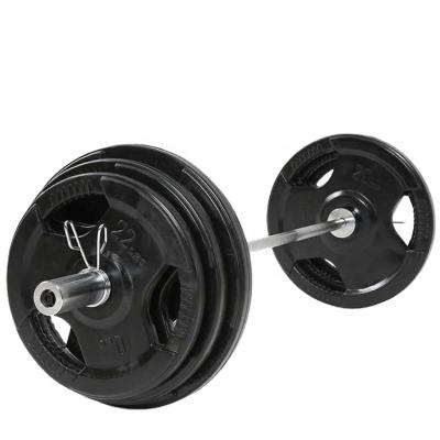 China Universal Adjustable Barbell Weight Plate Use For Home Fitness Olimpic Cheap Black 2.5kg/5kg/10kg/15kg/20kg Cardboard Fitness Accessories for sale