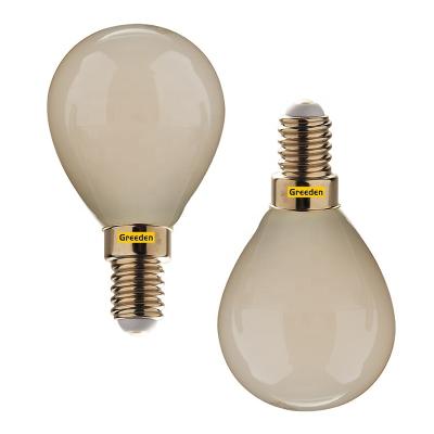 China Residential Globe G45 E14 E27 LED Filament Chip 500lm 5W Plant Light Bulb 60W Incandescent Equivalent for sale