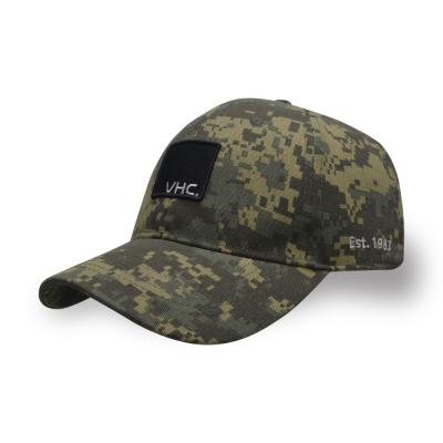 China COMMON 2021 Best Sell BSCI 6 Panel Embroidery Patch 3D Camouflage Baseball Cap Outdoor Activity Wholesale Acrylic Hat for sale