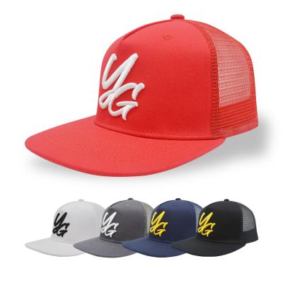 China BSCI Cotton Twill Mesh Snapback Trucker Hats Simple Embroidery JOINT Hats China Empty Hats For Men Stylish for sale