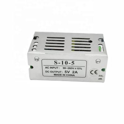 China LED Lighting Driver Wholesale High Voltage 110V-220V switching power supply 5V 2A SMPS Transformer Switching Power Supply for sale