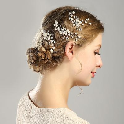 China Durable Wedding Bride Hair Accessories Beads Exquisite Elegant Bridal Hair Pieces Accessories for sale