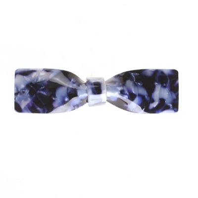 China Fashion Trendy Promotional Elegant Hairpin Bow Acetate Decorative Hairpin for sale