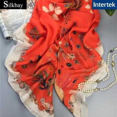 China Wholesale New Design Square Brands Products Silk Scarf Hijab With Low Price for sale