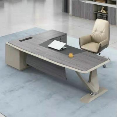 China L Shape Wooden Office Furniture L Shape Modern Luxury Fresh Boss Executive High End Desk Endmanager Table for sale