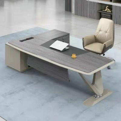 China L Shape Boss Furniture High End Modern Office Ceo Luxury Manager Table Desk Design L Shape Desk for sale