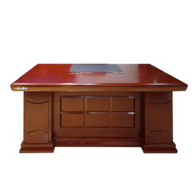 China OEM Modern ODM Customized Work Office Furniture Modern Design Large Wooden Executive Desk Table for sale