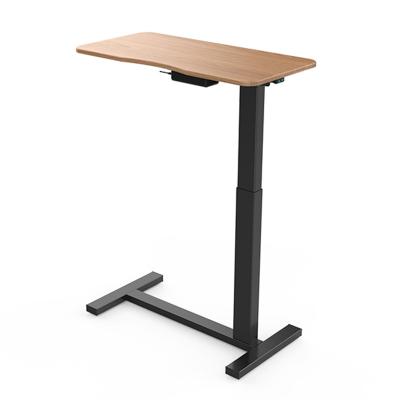 China Custom Adjustable (Height) Single Leg Adjust Table With Fashion Appearance Desk To Negotiation for sale