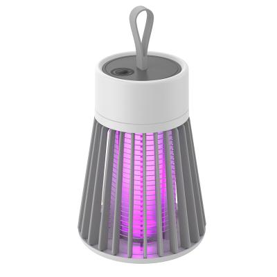 China 20-100m Indoor Electric Ultrasonic Rechargeable Intelligence LED Mosquito Trap Killer Lamp for sale