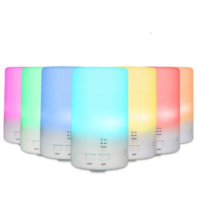 China Office 7 Color Lights USB Portable Electric Ultrasonic Car Aroma Diffusers for sale