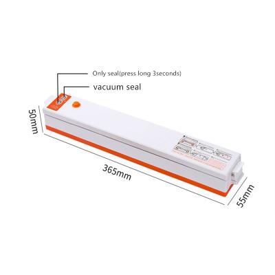 China Hotel Mini Automatic Packing Machine Food Saver Vacuum Sealers with 10 Airtight Seal Bags for sale